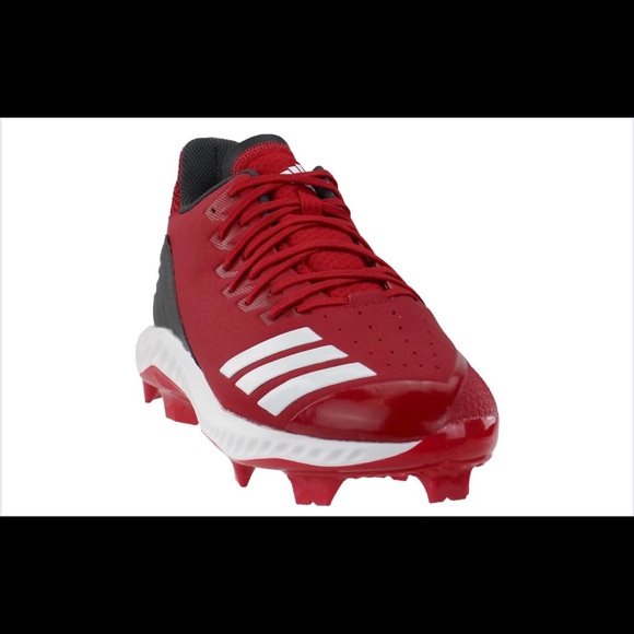 Adidas Men’s Icon Bounce Hybrid Red Baseball Cleats Size 12 NWT main image 7